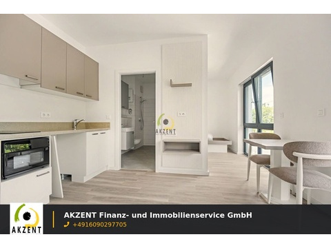 Etagenwohnung mieten in Berlin, 37,04 m² Wohnfläche, 1,5 Zimmer