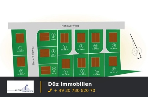 Wohngrundstück kaufen in Berlin, 339 m² Grundstück