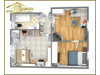 Etagenwohnung kaufen in Essen, 62 m² Wohnfläche, 2 Zimmer