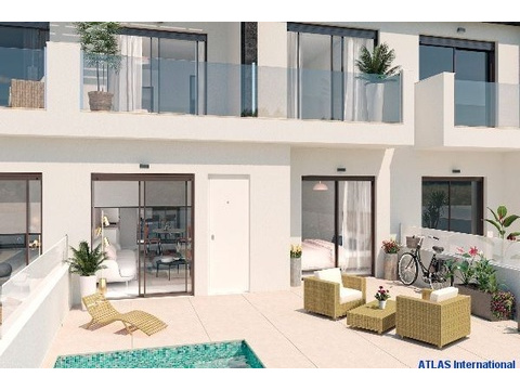Reihenhaus kaufen in San Pedro del Pinatar, mit Stellplatz, 108 m² Grundstück, 118 m² Wohnfläche, 4 Zimmer