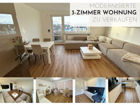 Etagenwohnung kaufen in Witten, 78,77 m² Wohnfläche, 3 Zimmer