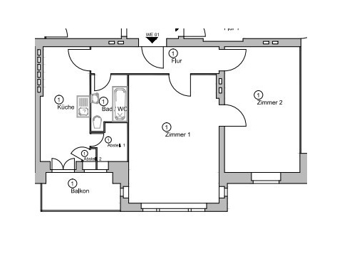 Etagenwohnung kaufen in Berlin