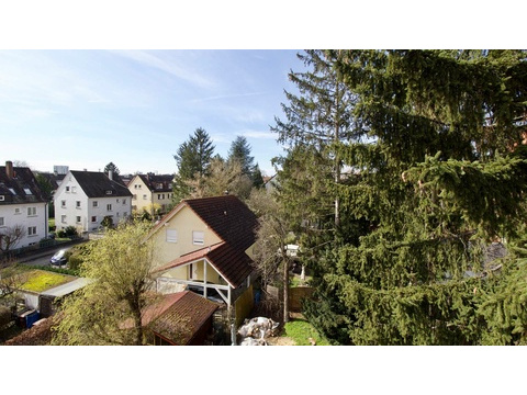 Ausblick Balkon