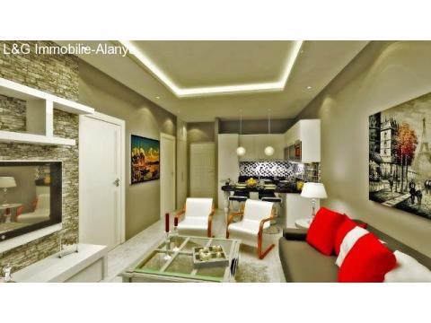Ferienwohnungen in Alanya, L&G Immobilien Alanya, Preiswerte Wohnungen zu verkaufen.