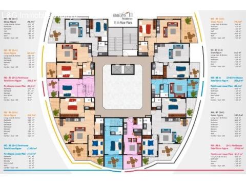 Ferienwohnungen in Alanya, L&G Immobilien Alanya, Preiswerte Wohnungen zu verkaufen.