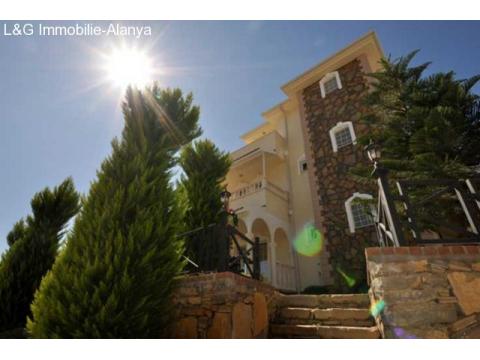 Aussenanlage- Immobilie-villa-alanya-avsallar