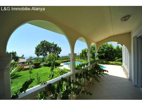 Aussenanlage- Immobilie-villa-alanya-avsallar