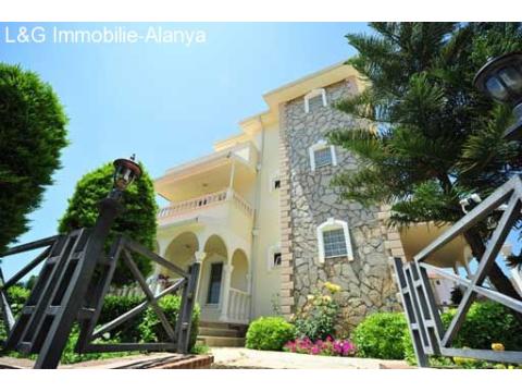 Aussenanlage- Immobilie-villa-alanya-avsallar