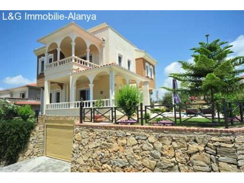 Aussenanlage- Immobilie-villa-alanya-avsallar