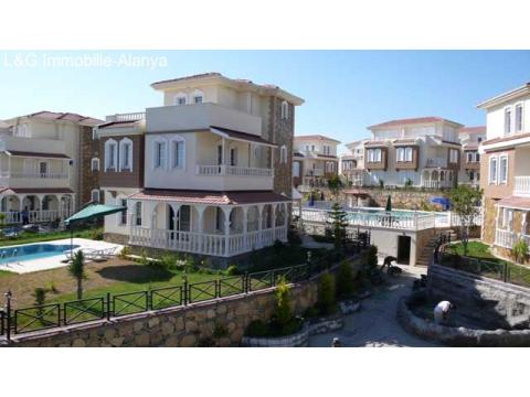 Aussenanlage- Immobilie-villa-alanya-avsallar
