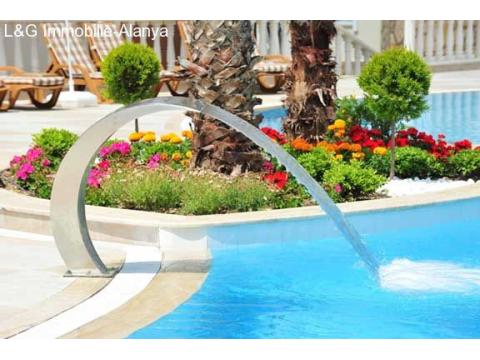 Aussenanlage- Immobilie-villa-alanya-avsallar