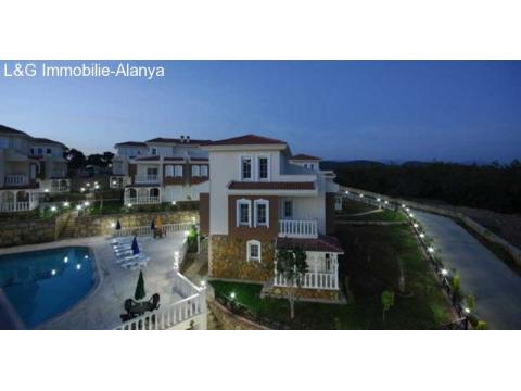 Aussenanlage- Immobilie-villa-alanya-avsallar