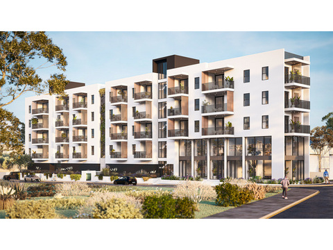 Etagenwohnung kaufen in Paphos, 51 m² Wohnfläche, 1 Zimmer
