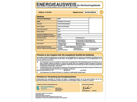 Energieausweis
