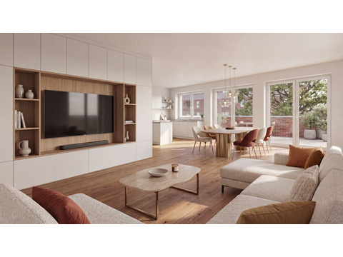 Penthousewohnung kaufen in Emsdetten, 129,43 m² Wohnfläche, 3 Zimmer