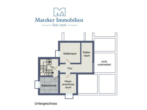 Grundriss Untergeschoss