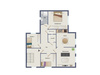 Dachgeschosswohnung mieten in Zell (Mosel), 83,5 m² Wohnfläche, 4 Zimmer