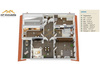Dachgeschosswohnung mieten in Mariental, mit Stellplatz, 111,46 m² Wohnfläche, 3 Zimmer