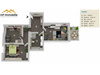 Erdgeschosswohnung mieten in Mariental, mit Stellplatz, 72,53 m² Wohnfläche, 2 Zimmer