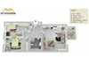 Etagenwohnung mieten in Mariental, mit Stellplatz, 83,36 m² Wohnfläche, 3 Zimmer