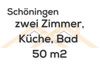 Etagenwohnung mieten in Schöningen, 50 m² Wohnfläche, 2 Zimmer