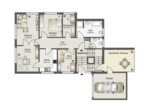 Zweifamilienhaus kaufen in Bünde, 883 m² Grundstück, 174,5 m² Wohnfläche, 10 Zimmer