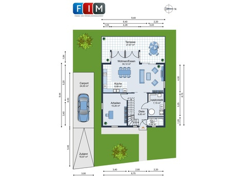 Einfamilienhaus kaufen in Marl, 675 m² Grundstück, 128,51 m² Wohnfläche, 5 Zimmer