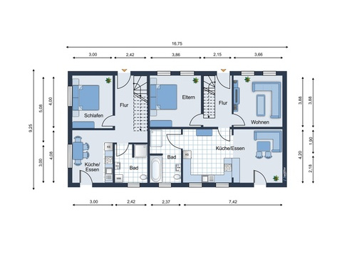 Einfamilienhaus kaufen in Alfhausen, 1.153 m² Grundstück, 212,8 m² Wohnfläche, 8 Zimmer