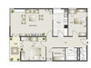 Etagenwohnung kaufen in Osnabrück, 82,27 m² Wohnfläche, 3 Zimmer