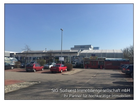 Einkaufszentrum kaufen in Karlsruhe, 300 m² Bürofläche, 800 m² Verkaufsfläche