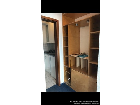 Küche und Schrank