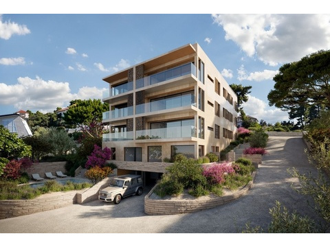 Moderne Wohnanlage direkt am Meer auf Ciovo