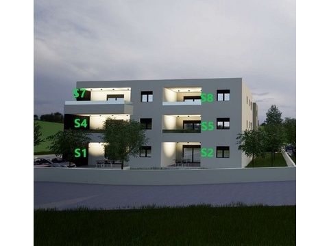 Etagenwohnung kaufen in Vodice, mit Stellplatz, 71 m² Wohnfläche, 3 Zimmer