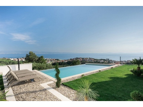 Panoramablick auf Pool und Meer - Immobilie H3816.