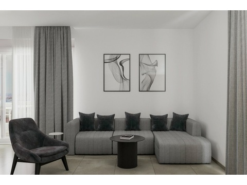 Großes Ecksofa im Wohnbereich