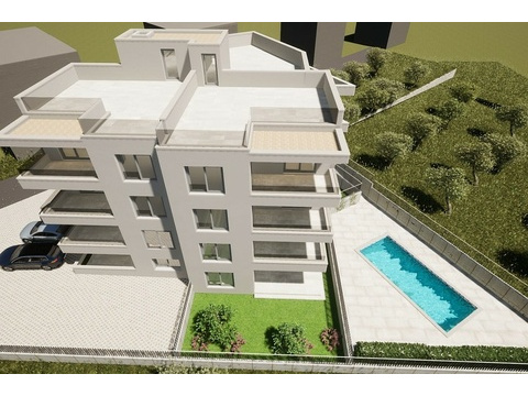 Penthouse mit großer Dachterrasse auf der Insel Ciovo