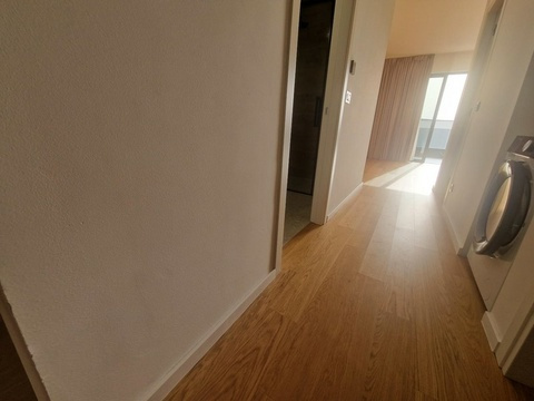 Flur mit Holzboden
