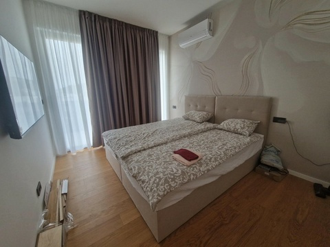 Zweites Schlafzimmer mit Doppelbett