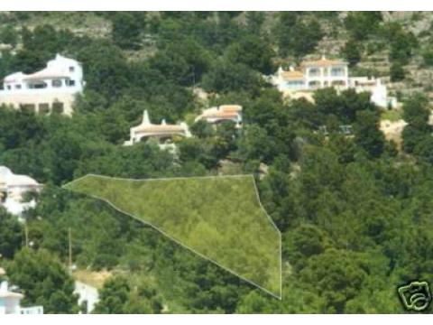 Grundstück kaufen in Altea, 1.045 m² Grundstück