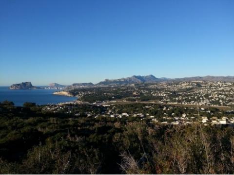 Grundstück kaufen in Moraira, 900 m² Grundstück