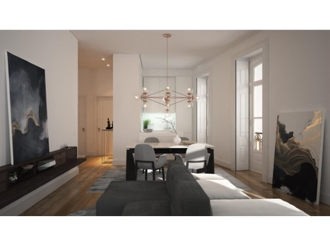 Etagenwohnung kaufen in Lissabon, 92 m² Wohnfläche