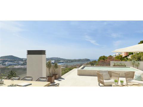 Penthousewohnung kaufen in Santa Ponça, 155 m² Wohnfläche