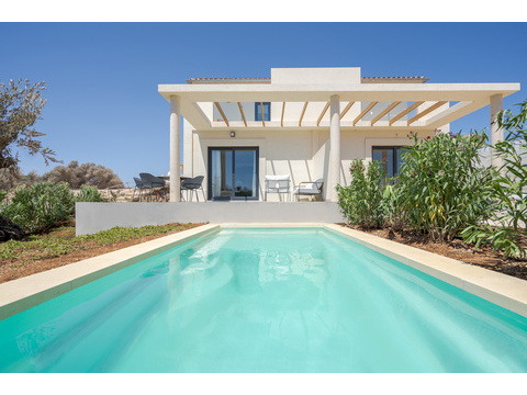 Doppelhaushälfte kaufen in Cala Anguila-Cala Mendia, mit Stellplatz, 320 m² Grundstück, 75 m² Wohnfläche