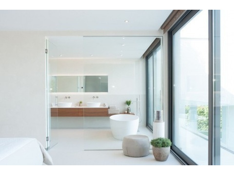 Ensuite-Schiebefenster
