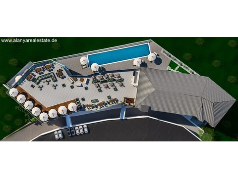 Kargicak Suite Residence mit Pool und Meerblick