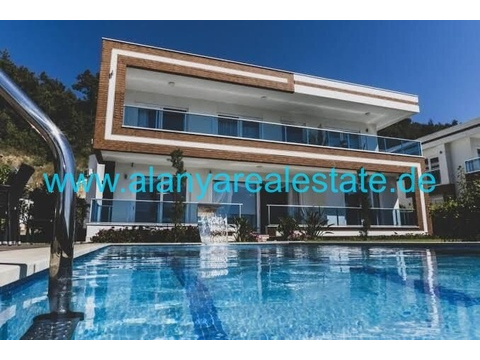 Traumhafte moderne Luxus Villa mit privat Pool und fantastischem Meerblick ()