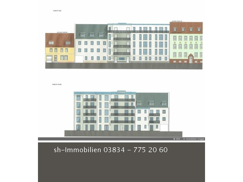 Etagenwohnung mieten in Greifswald, 36 m² Wohnfläche, 1 Zimmer