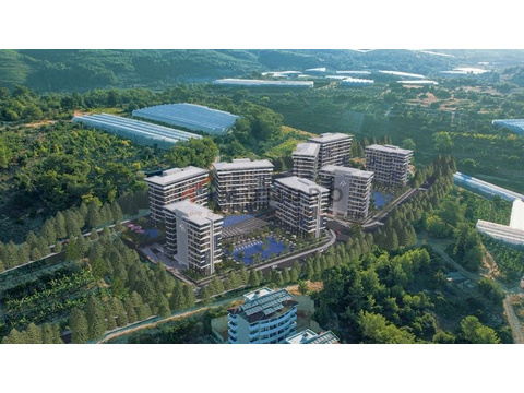 Wohnung kaufen in Okurcalar, mit Stellplatz, 216 m² Wohnfläche, 6 Zimmer