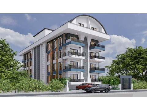 Wohnung kaufen in Alanya, mit Stellplatz, 61 m² Wohnfläche, 3 Zimmer
