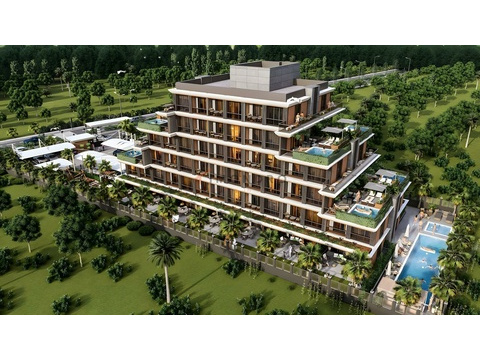 Wohnung kaufen in Antalya, mit Stellplatz, 35 m² Wohnfläche, 2 Zimmer